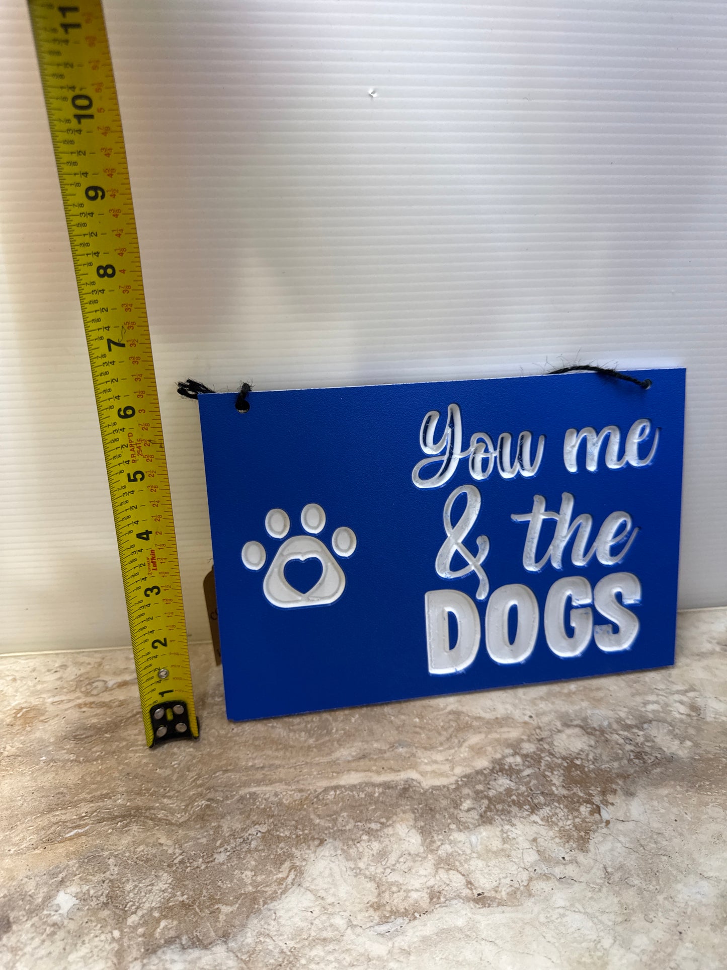 Plastic Pet Sign