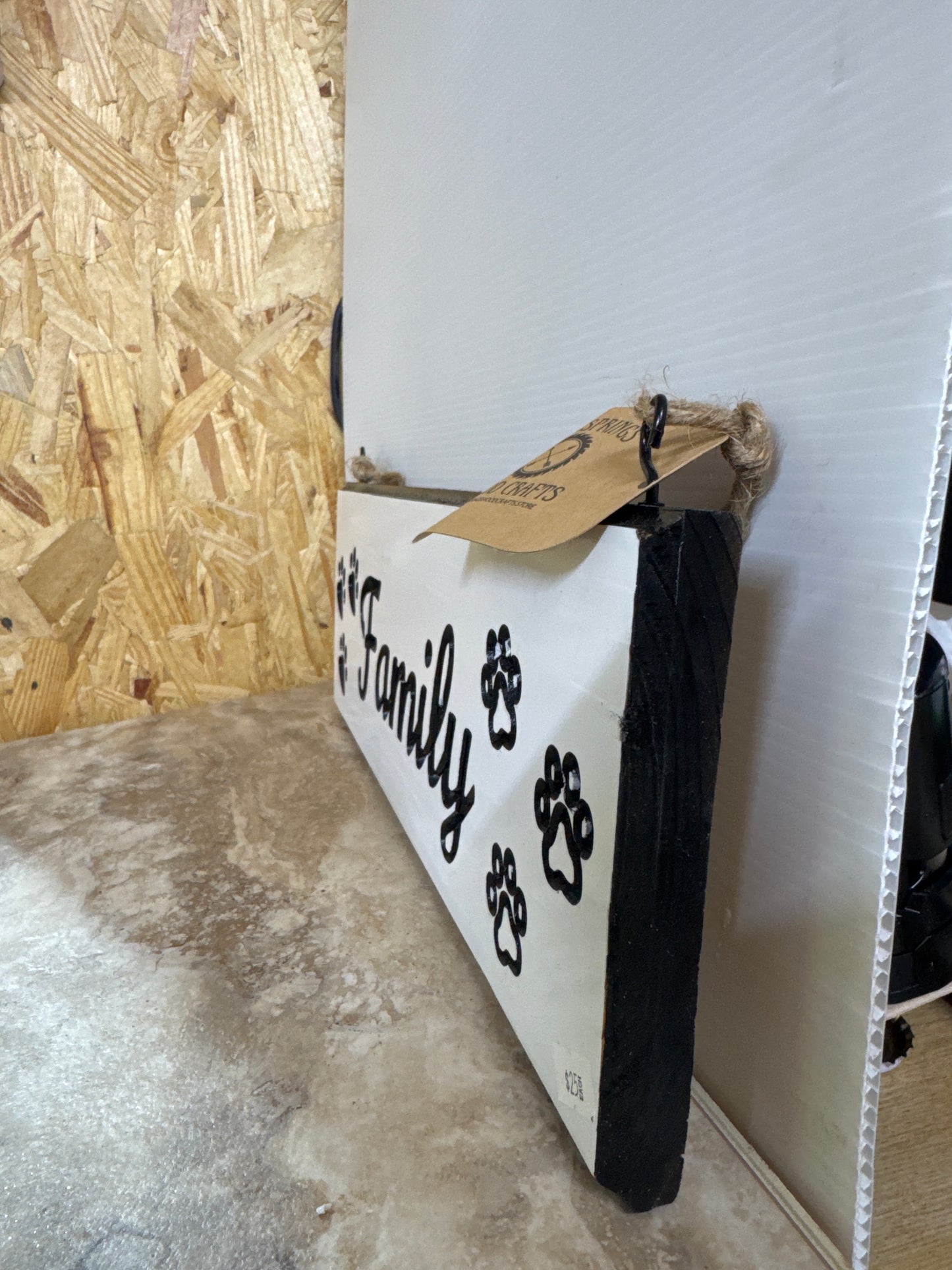 Cedar Pet Sign
