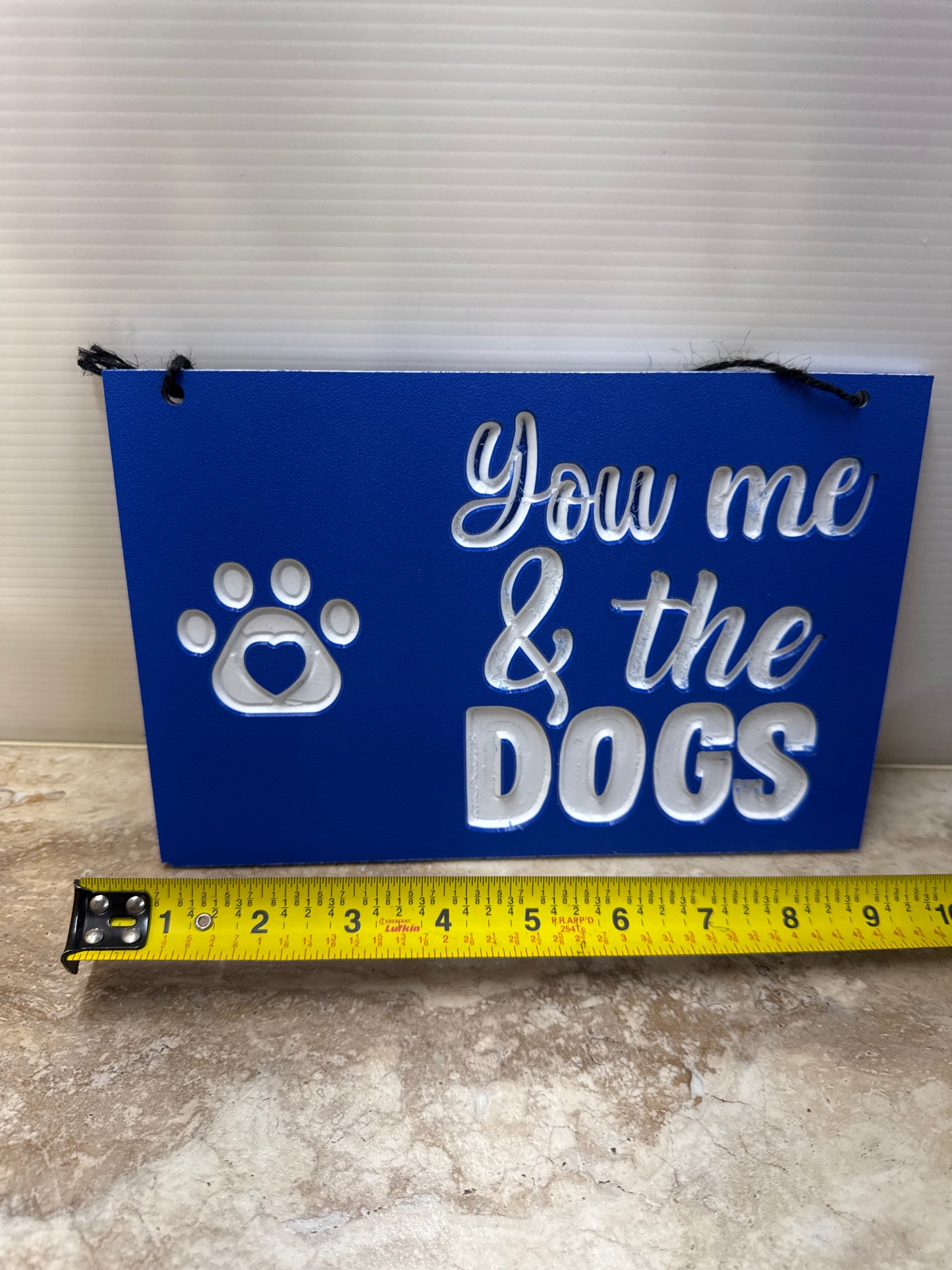 Plastic Pet Sign