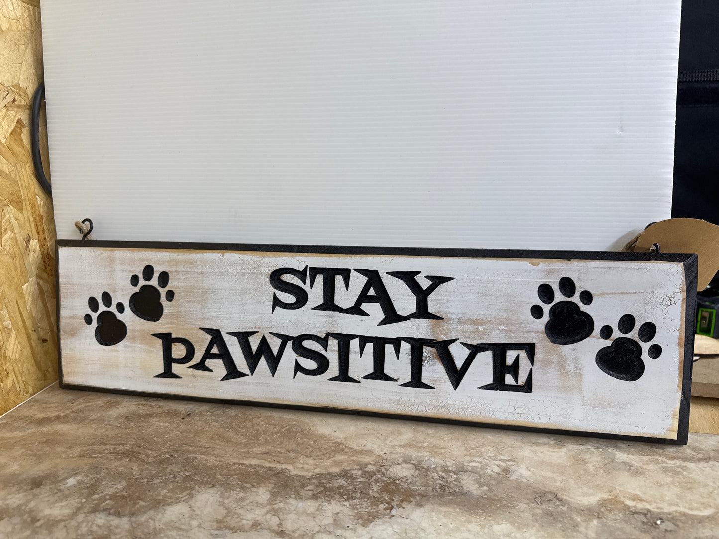 Dog Sign Pawsitive