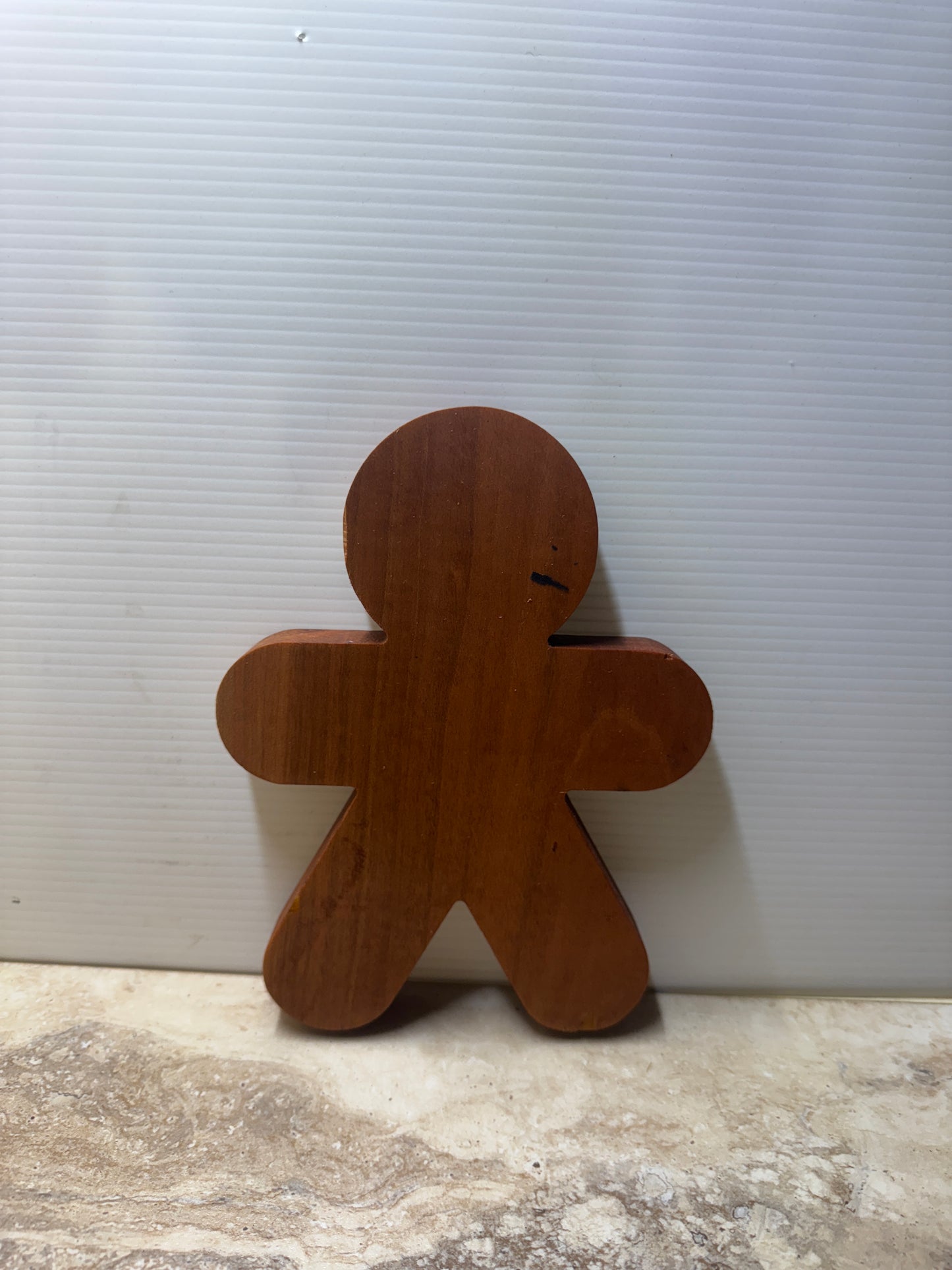 Wooden Gingerbread Man