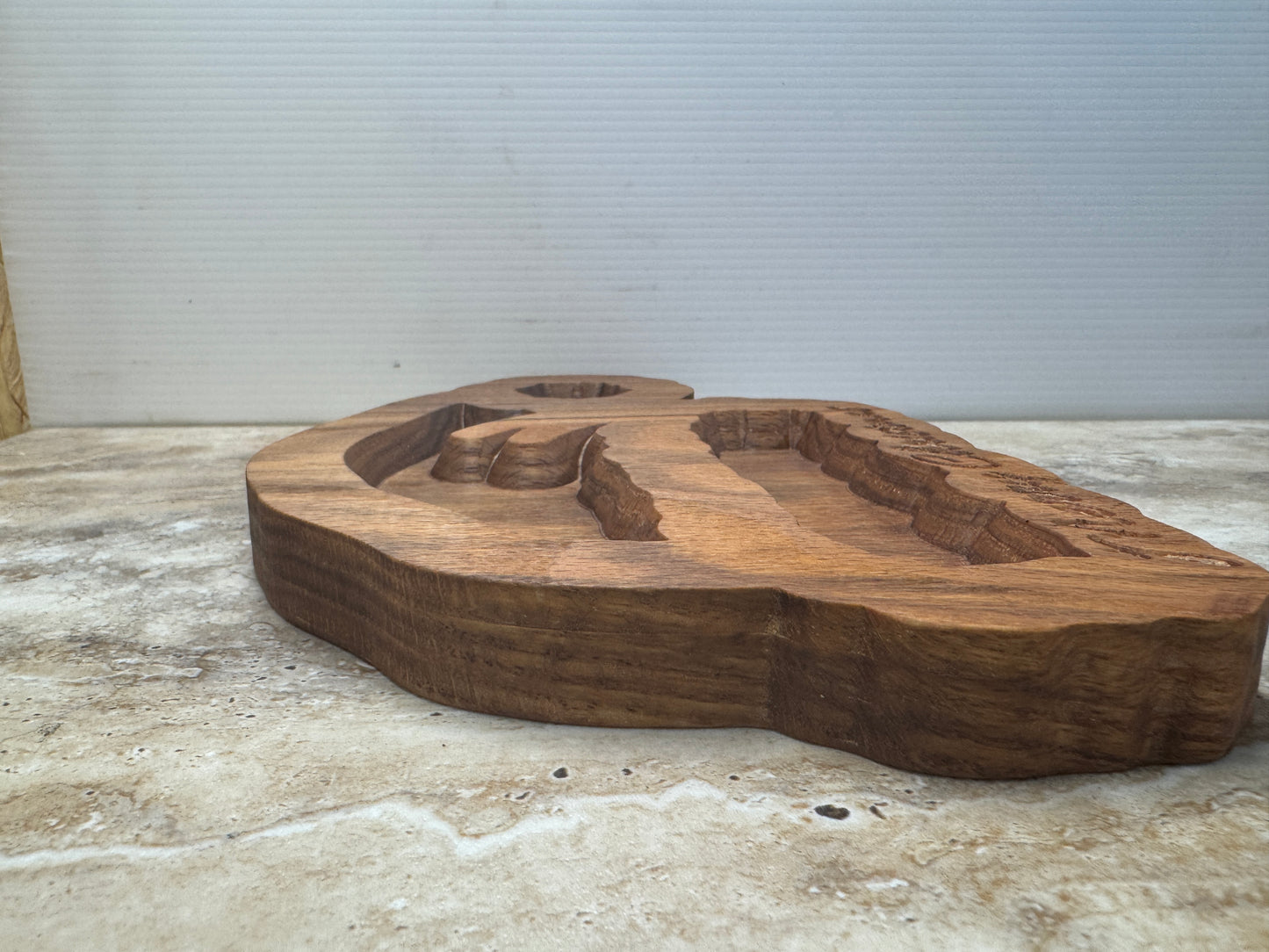 Wooden Santa Hat Tray