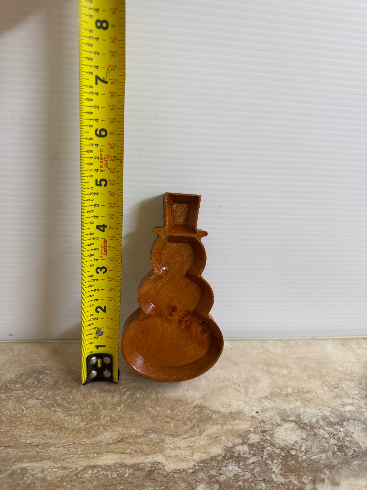 Wooden Snowman