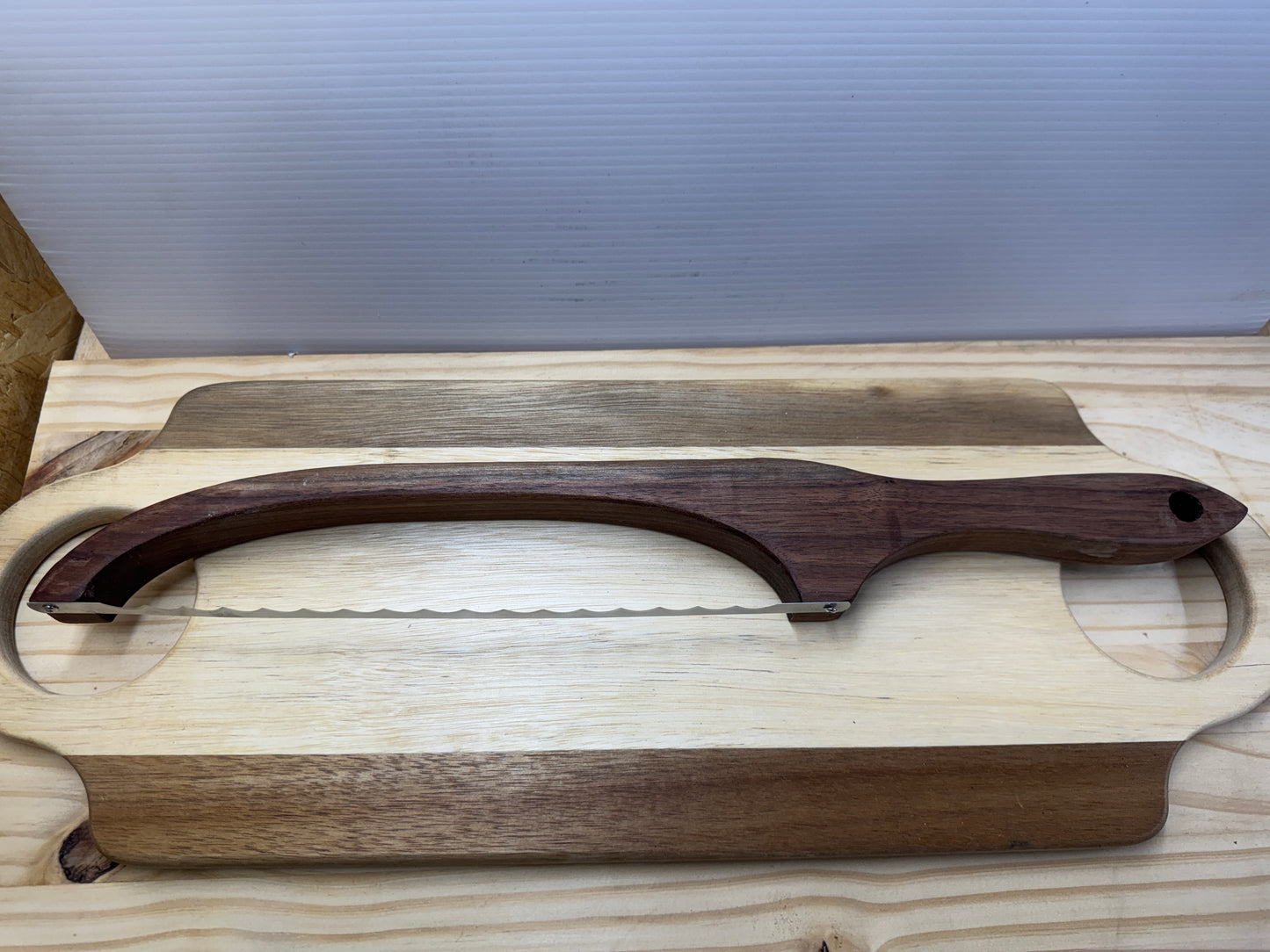 Walnut Bread Knife