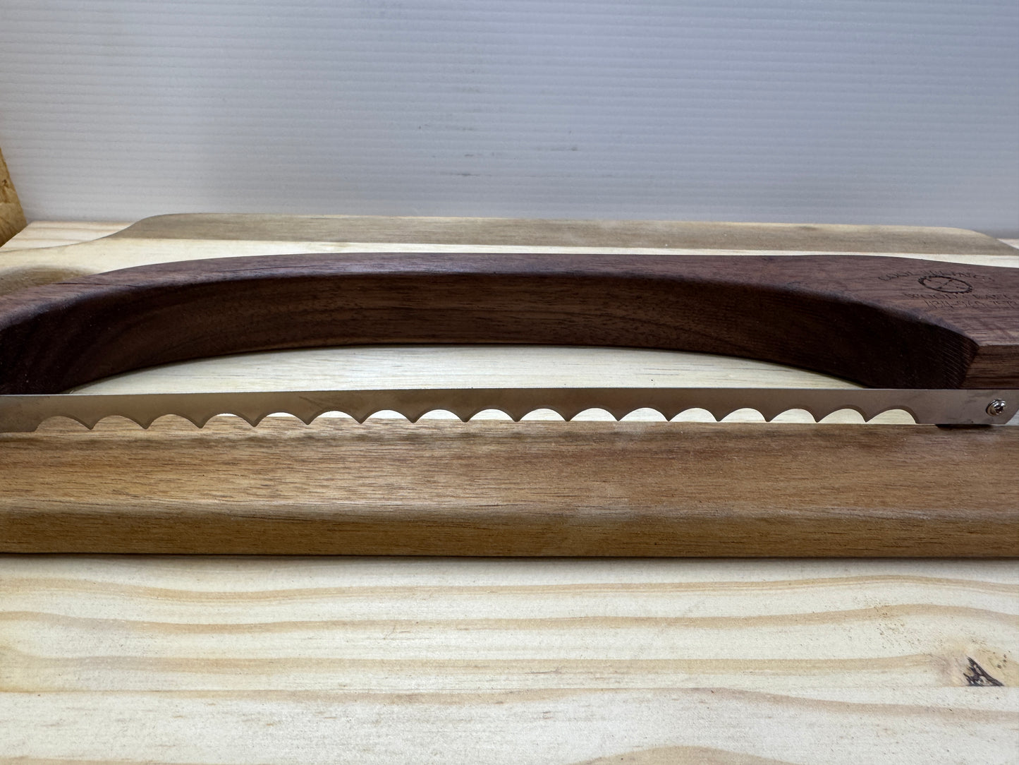 Walnut Bread Knife