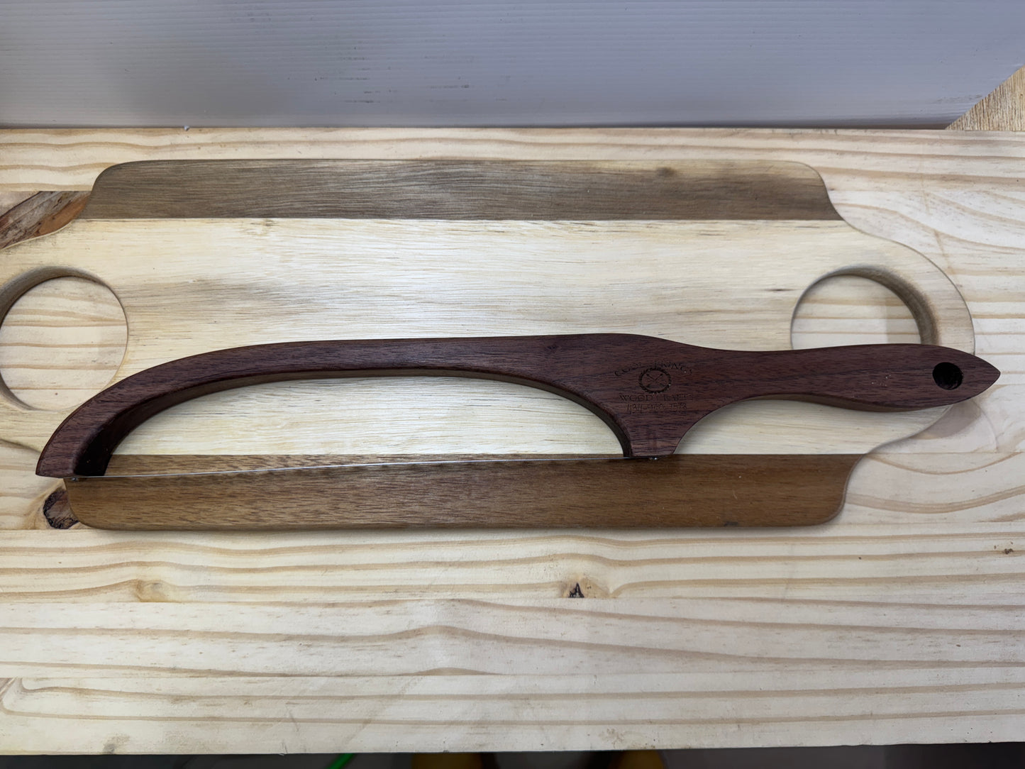 Walnut Bread Knife