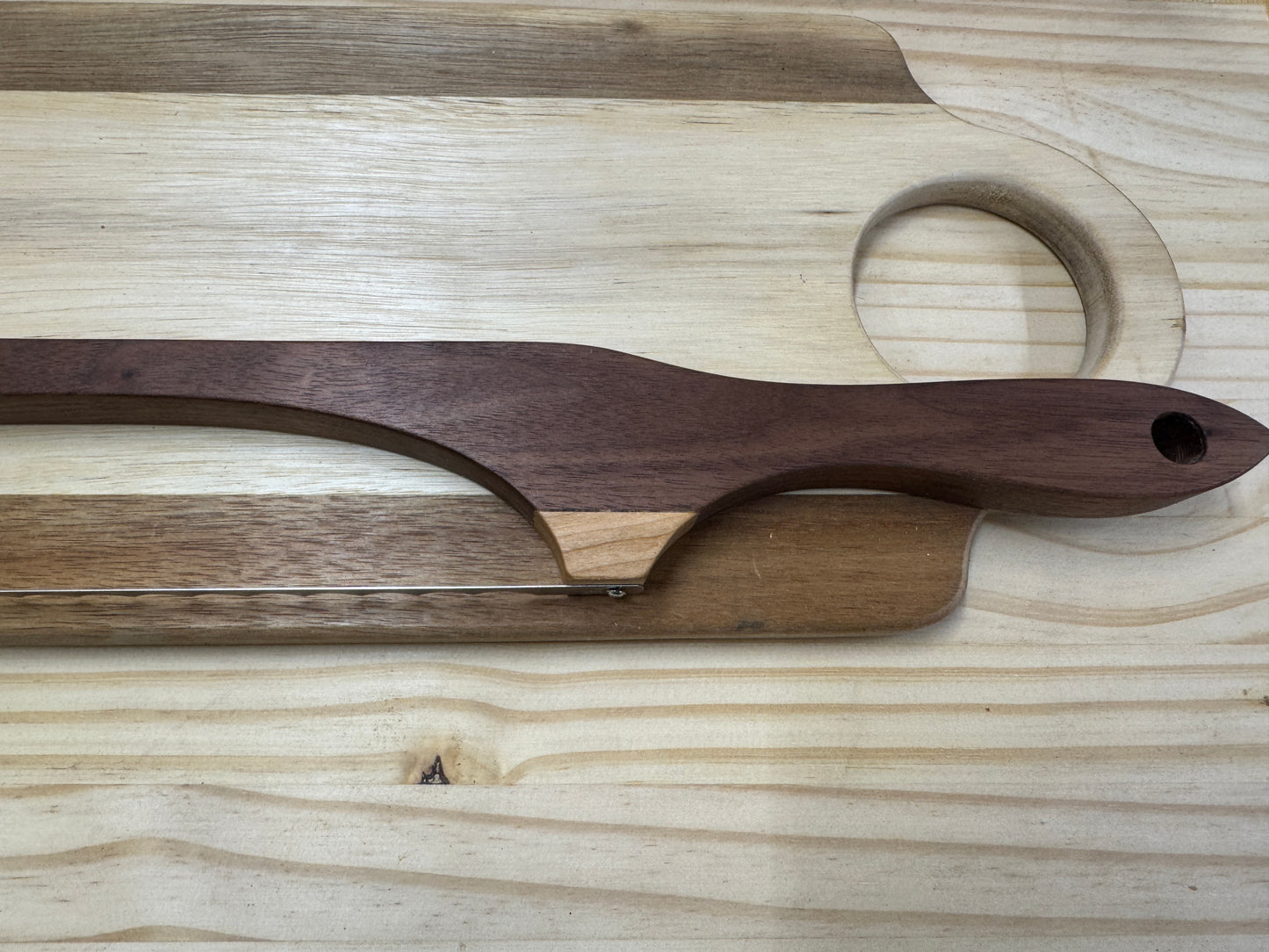 Walnut and Cherry Bread Bread Knife