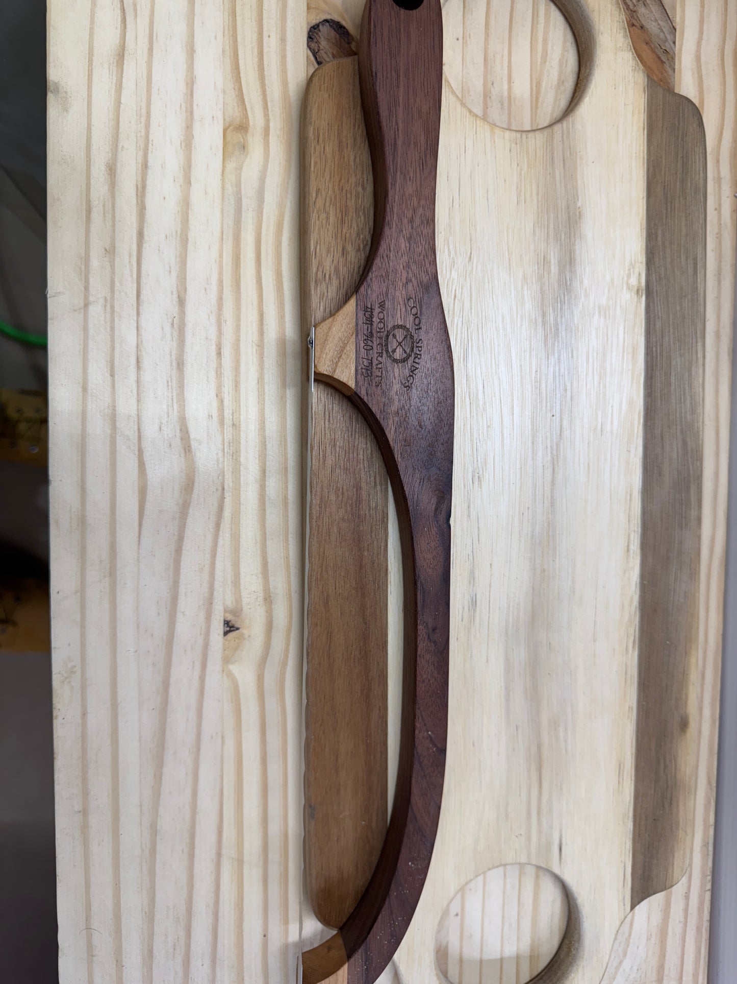 Walnut and Cherry Bread Bread Knife