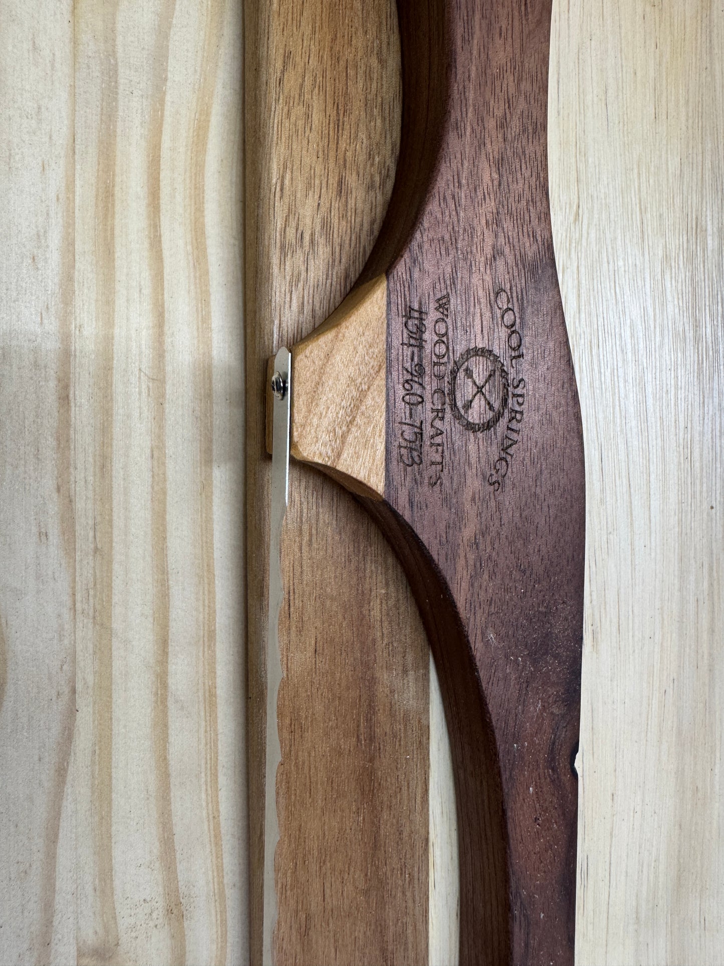 Walnut and Cherry Bread Bread Knife