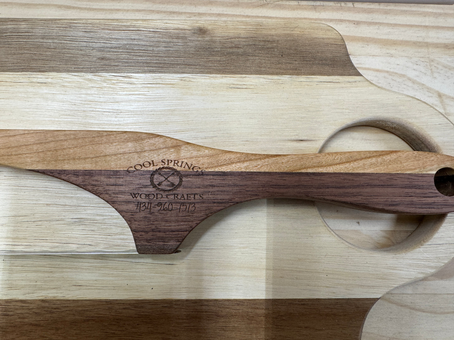 Wooden Bread Knife