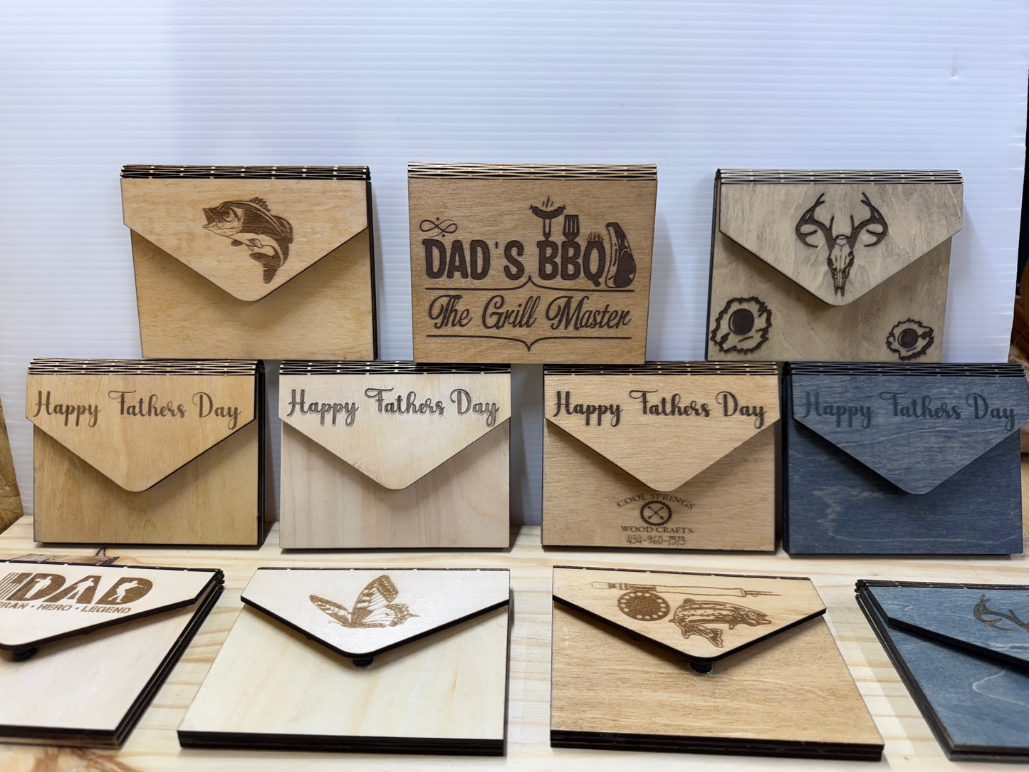 Rustic Gift Card Holders
