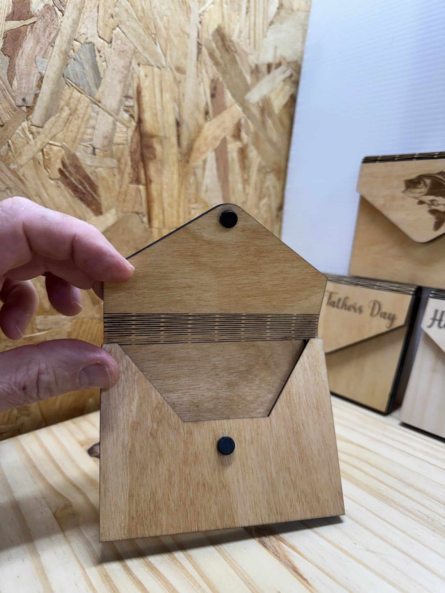 Rustic Gift Card Holders