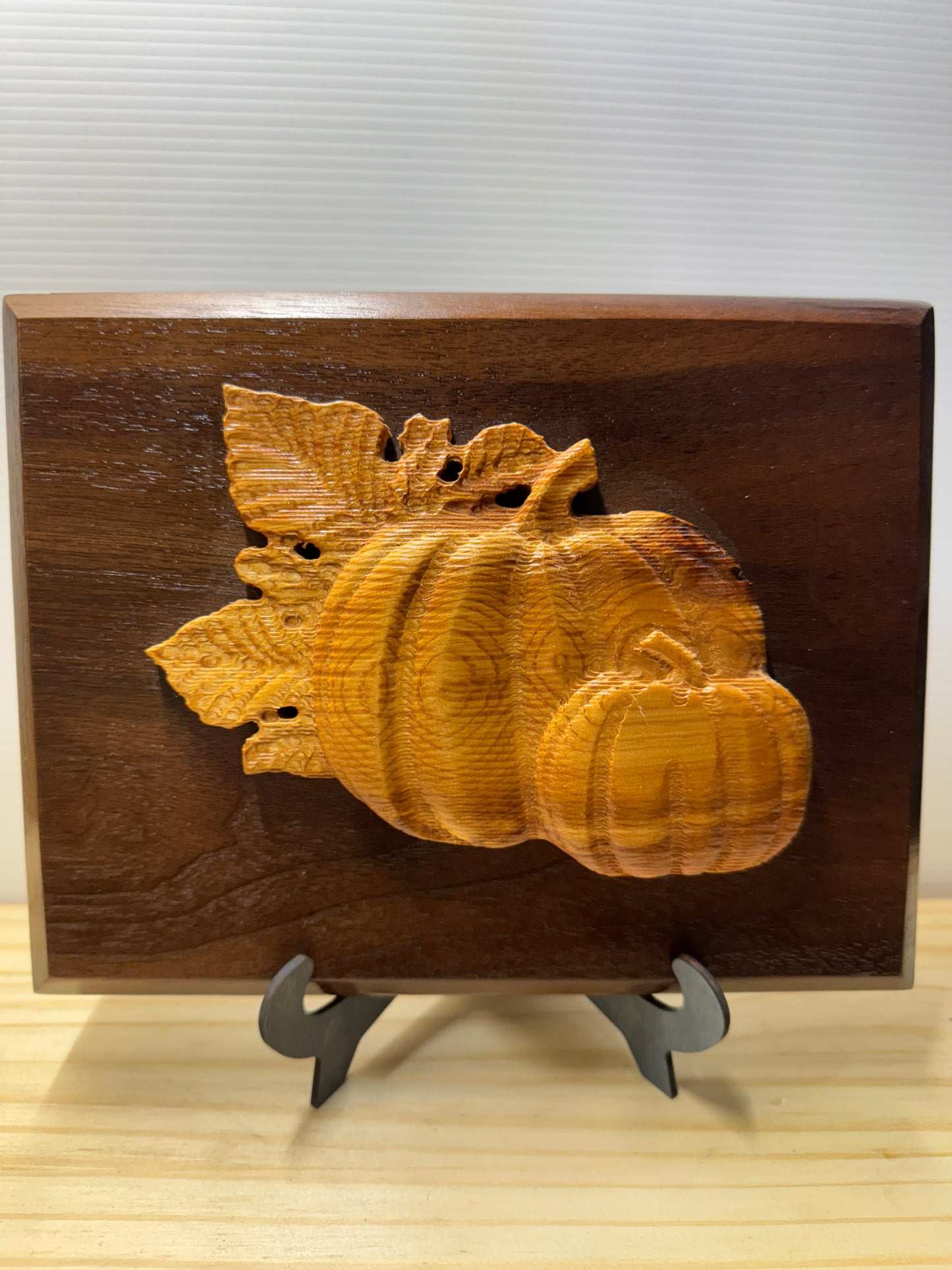 Pumpkin Plaque