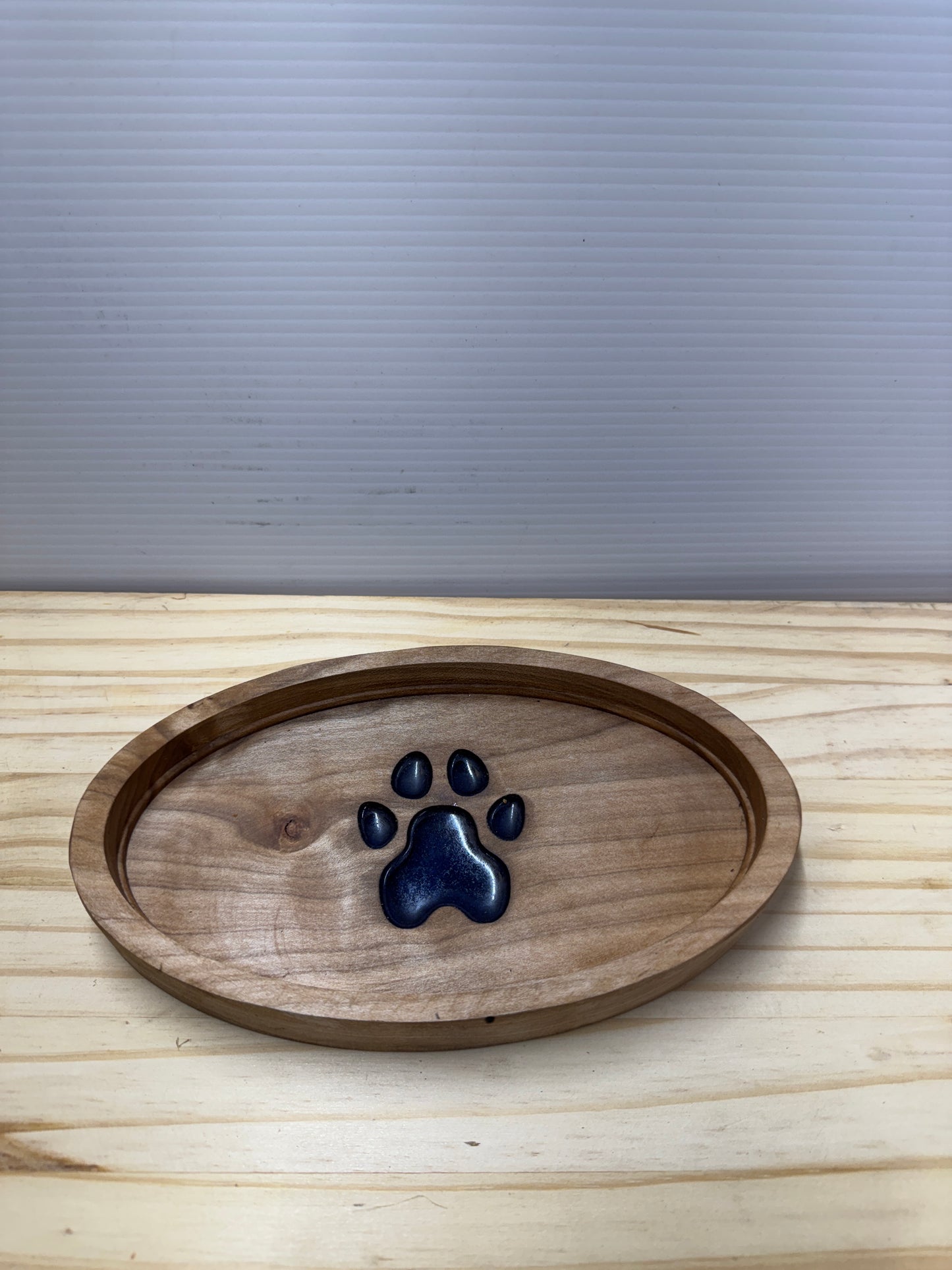 Dog Paw Print Tray