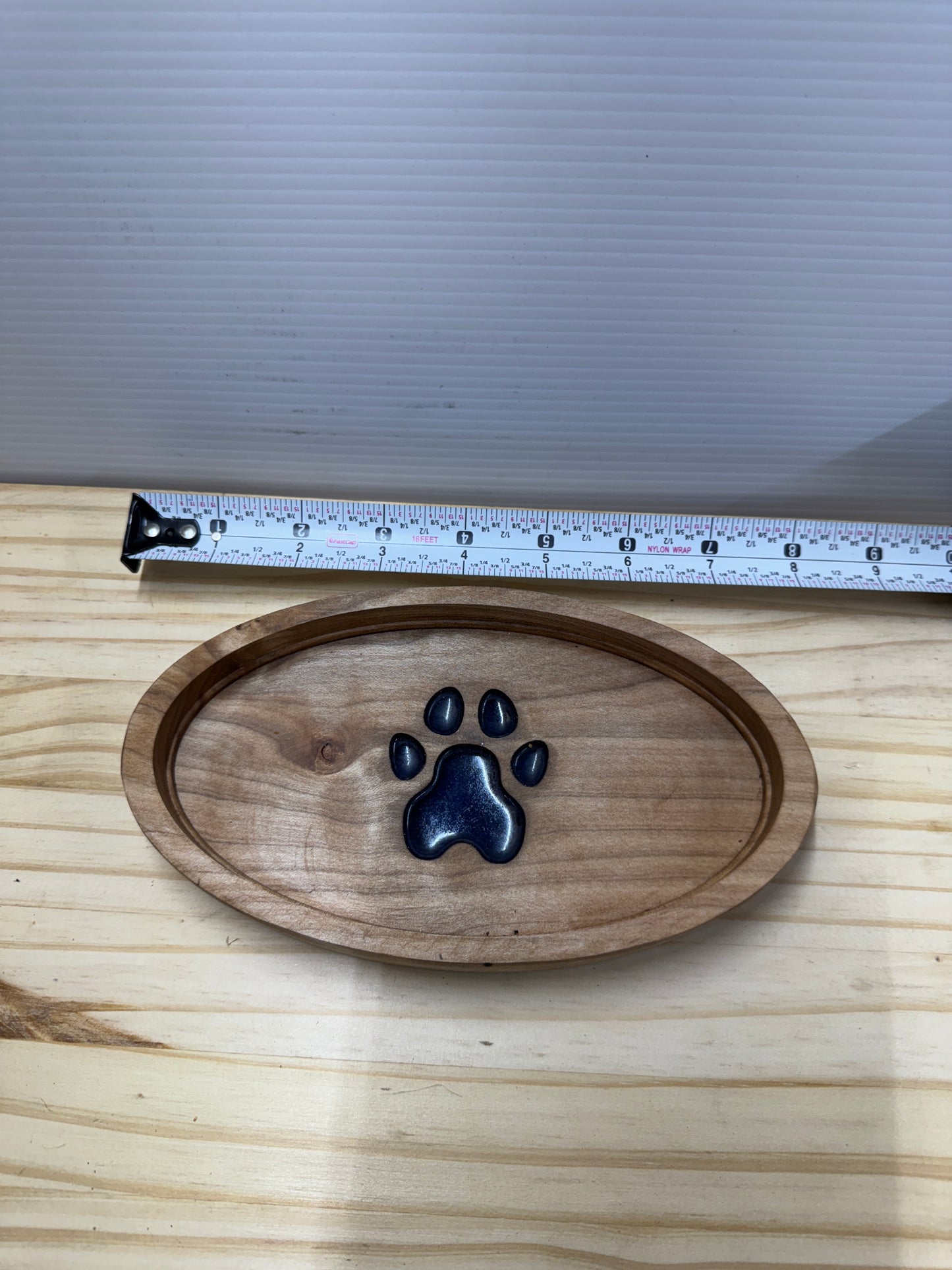 Dog Paw Print Tray