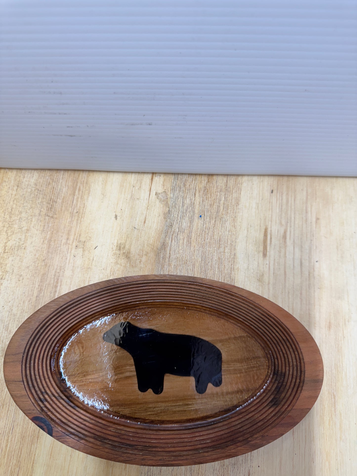 Rustic Black Angus Catch All Tray