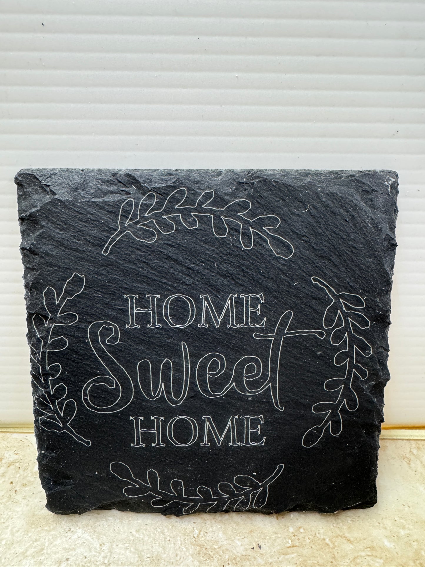 Slate Coaster Set
