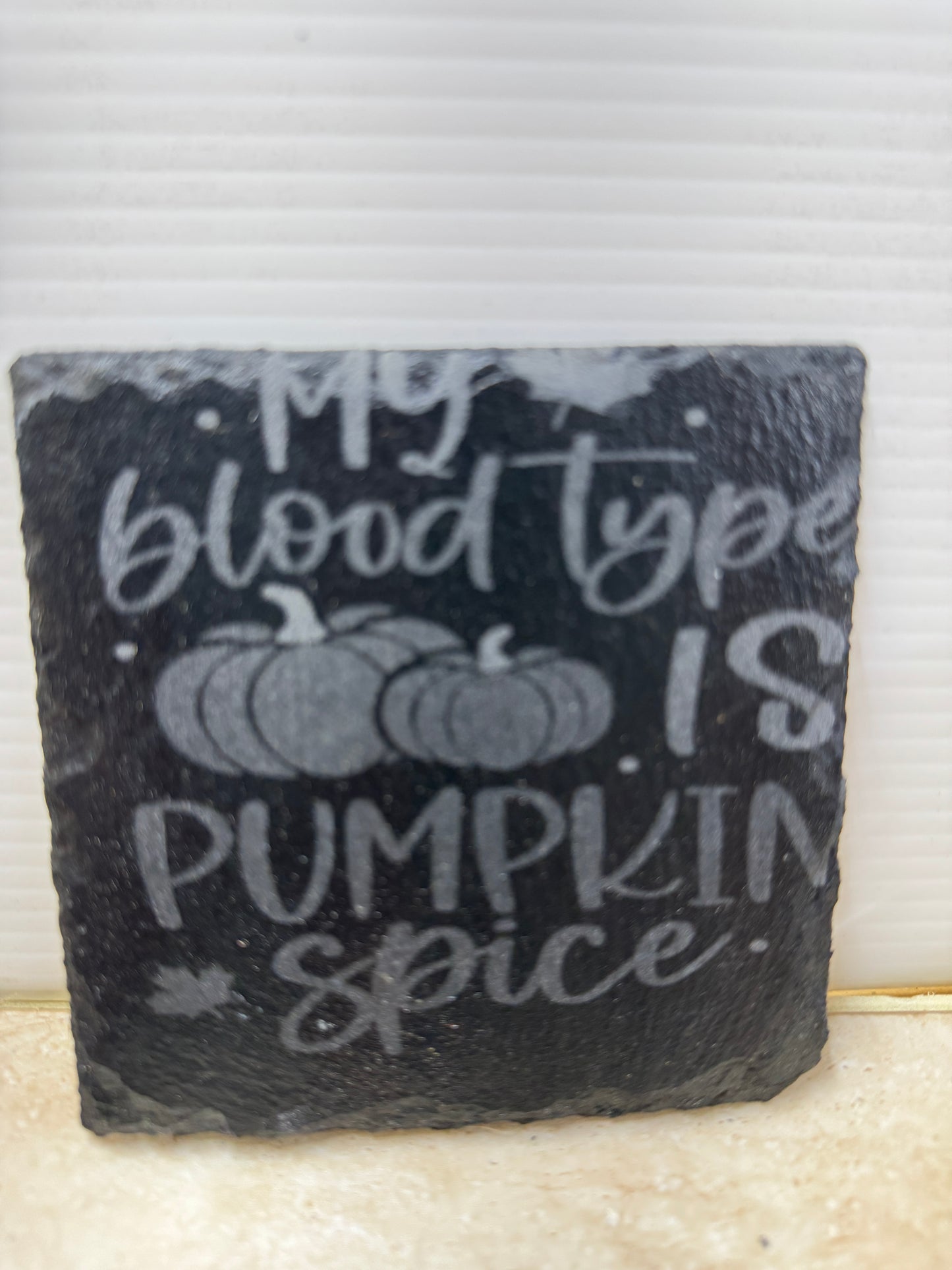 Slate Coaster Set