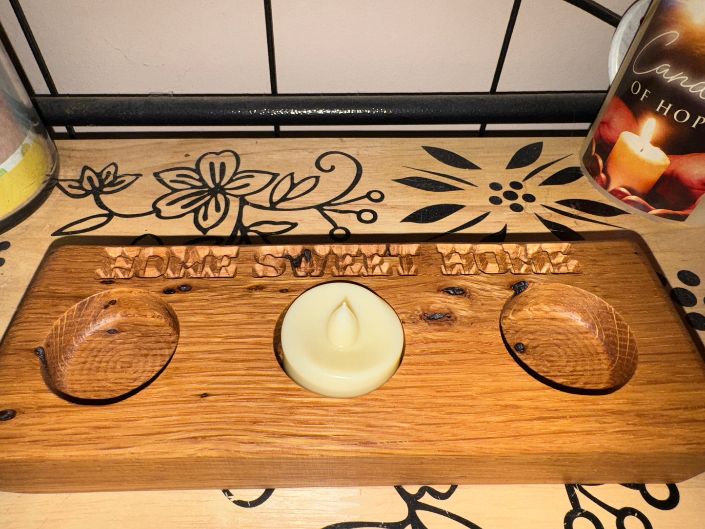 Rustic Tea Light Holder