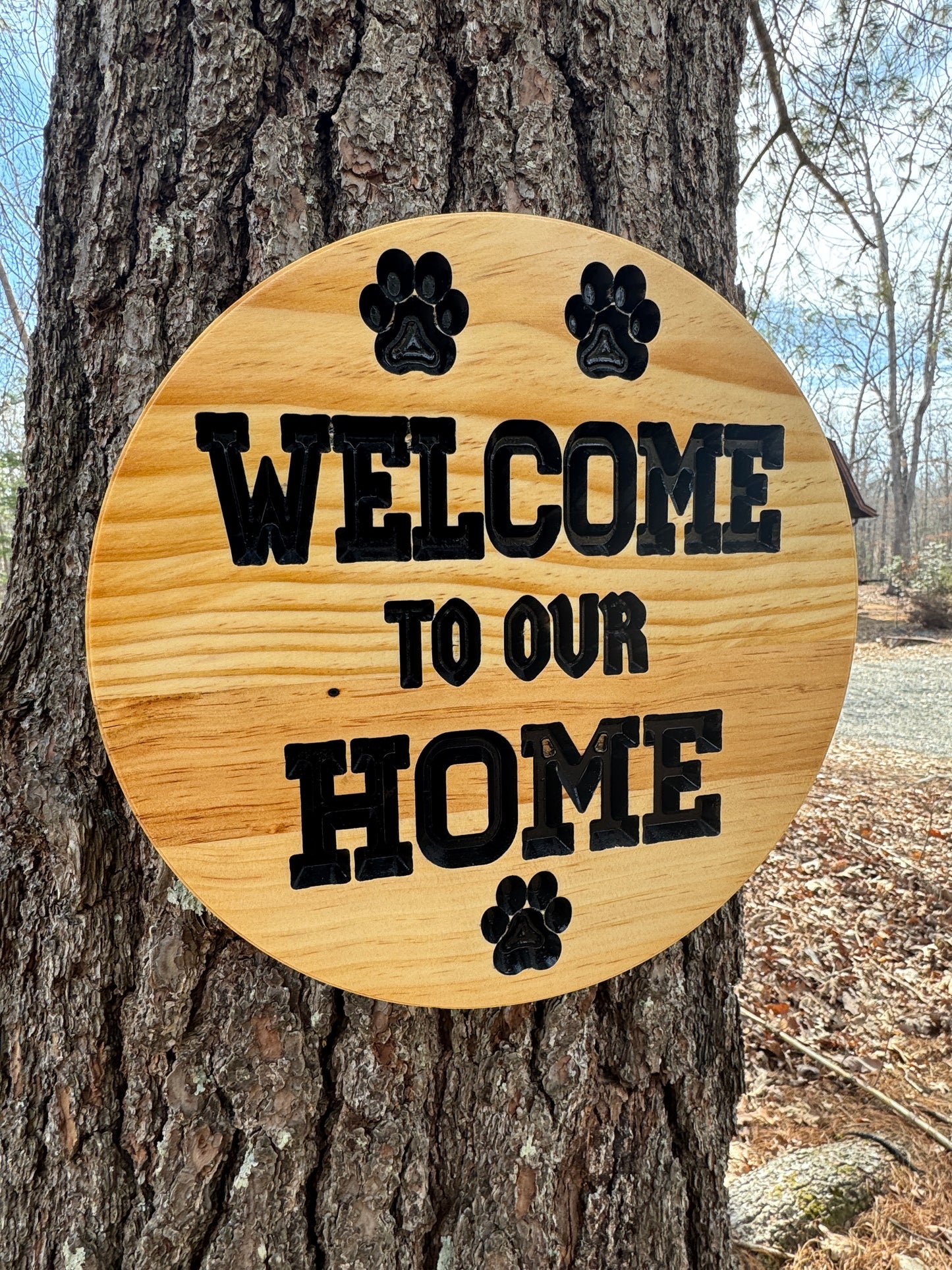 Welcome Home Sign