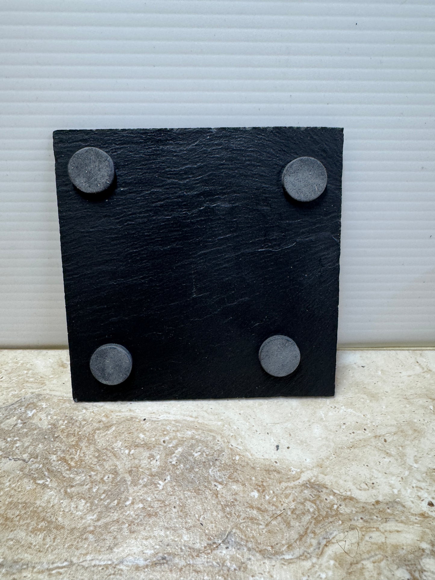 Slate Coasters Set