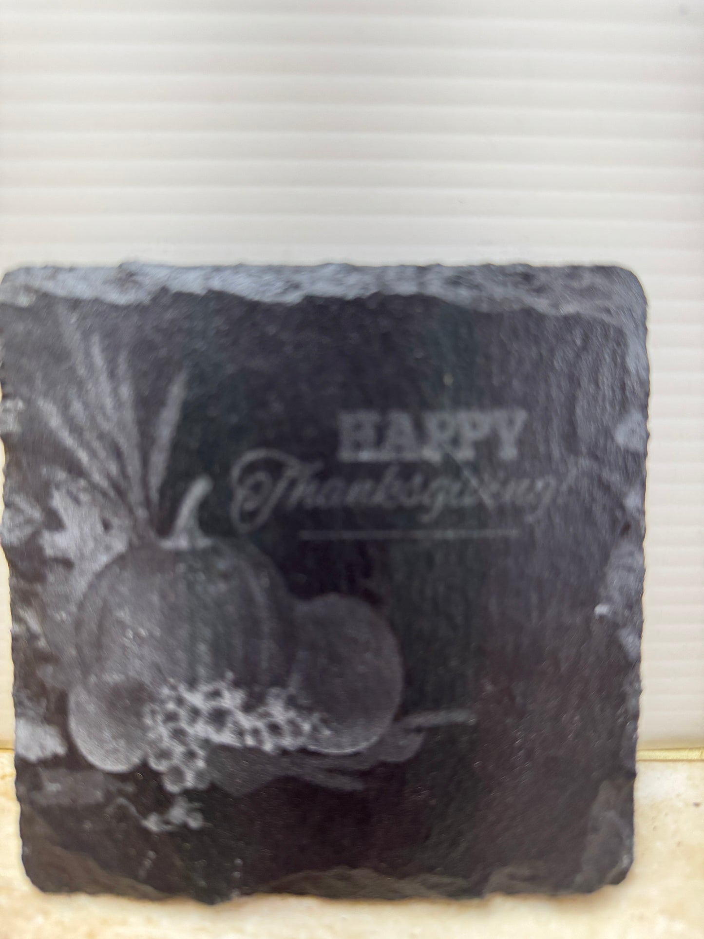 Slate Coaster Set
