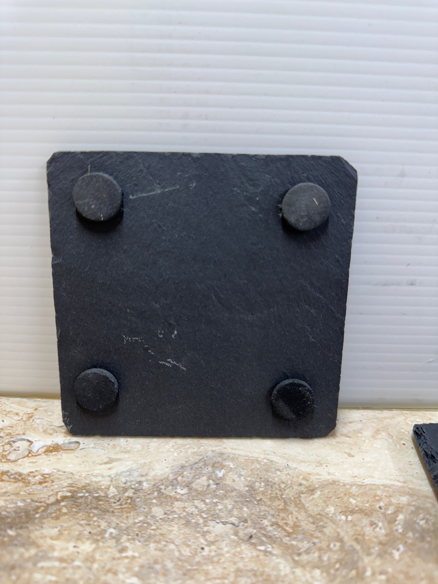 Slate Coaster Set
