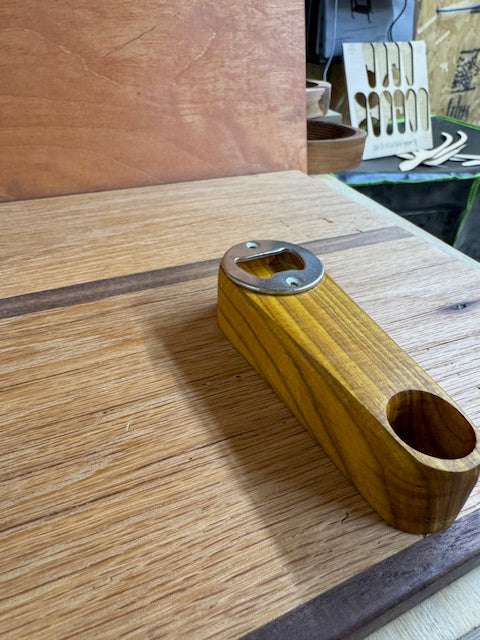 Wooden Bottle Opener